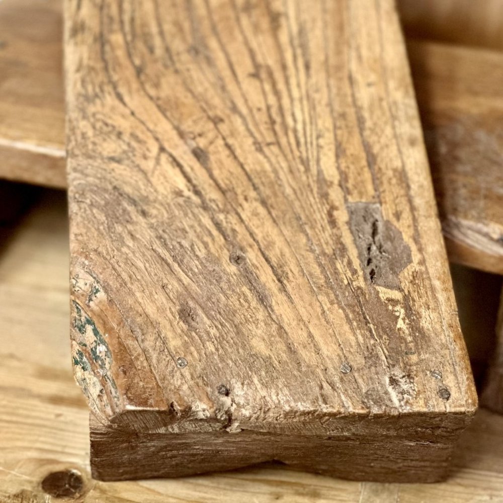 Antique Elm Riser - Picture 2 of 3